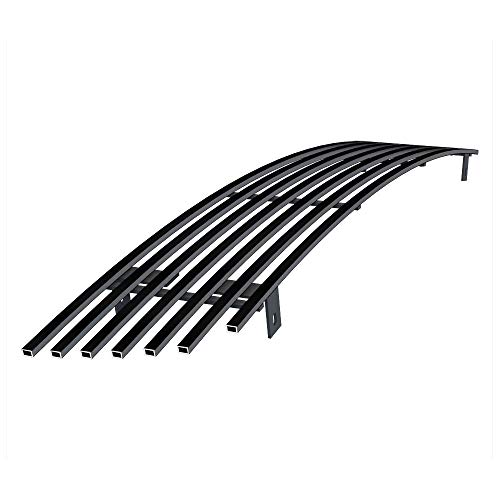 HD Ridez Premium Stainless Steel Black 8x6 Horizontal Billet Front