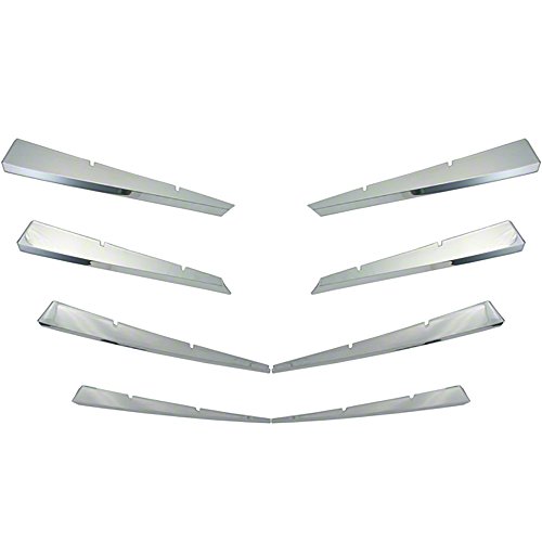 Front Grille Insert Overlay Trim for 2008-2011 Cadillac CTS- Chrome