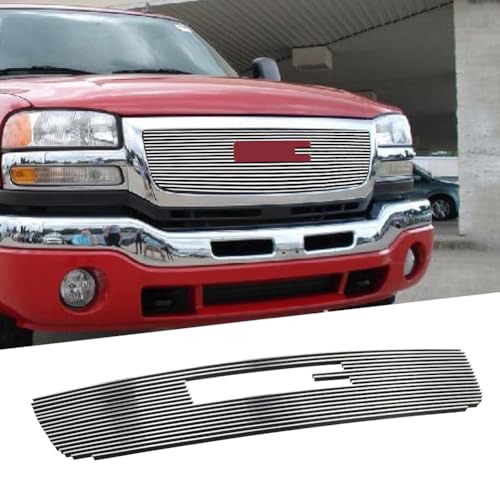 Billet Grille Compatible with 2003-2006 GMC Sierra 1500/1500HD/2500HD/3500 & 03-04