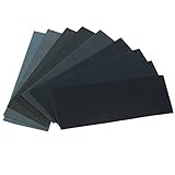 HSYMQ 24PCS Sand Paper Variety Pack Sandpaper 12 Grits...