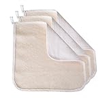 Evriholder Soft-Weave Wash Cloths Dual-Textured for Face and...